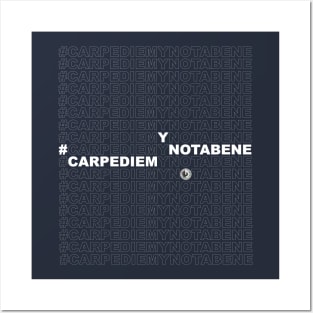 #CarpediemYNotabene Posters and Art